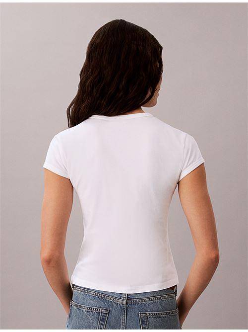 ss slim fit heart logo tee CALVIN KLEIN JEANS | LV047H835GYAF
